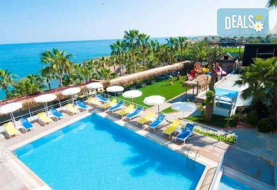 7 нощувки ULTRA ALL INCLUSIVE в EOS BEACH RESORT 4*, Алания, Анталия и транспорт