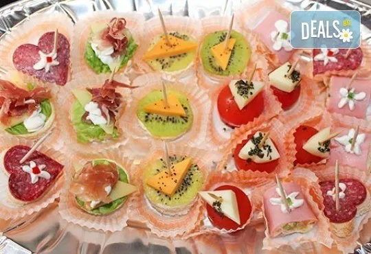 140 бр. хапки и бонус 50% отстъпка от сладките вкуснотийки, Мечо Фууд Кетъринг