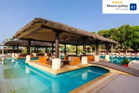 На първа линия в Корба, Тунис: Полет от София + 7 All Inclusive нощувки на човек в хотел Africa Jade Thalasso