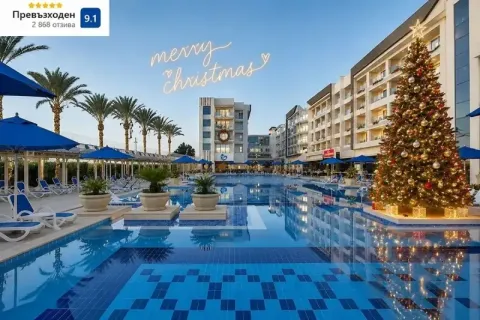 Коледа в Египет: Чартърен полет от София + 6 нощувки на човек на All Inclusive в Bellagio Resort and Spa 5* + 1 нощувка със закуска, обяд, вечеря и посещение на пирамидите в Кайро
