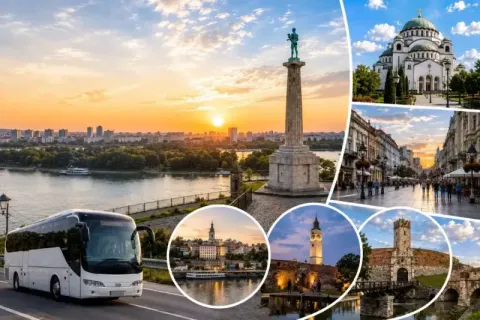 Уикенд в Белград, Сърбия: Автобусен транспорт + 2 нощувки на човек със закуски и възможност за посещение на Нови Сад