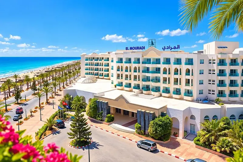 Последни места на първа линия в Хамамет, Тунис: Полет от София + 7 All Inclusive нощувки в EL MOURADI HAMMAMET 4*