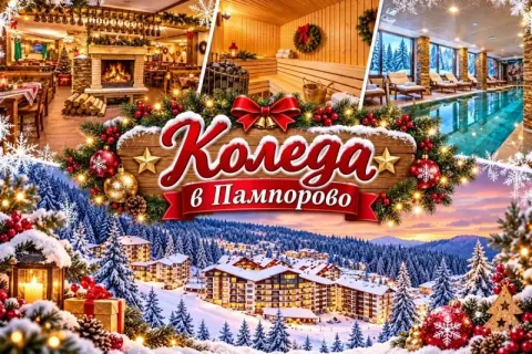 Коледа в Пампорово: От 2 до 5 нощувки със закуски и вечери, едната празнична + басейн и релакс зона от апарт-хотел Форест Нук